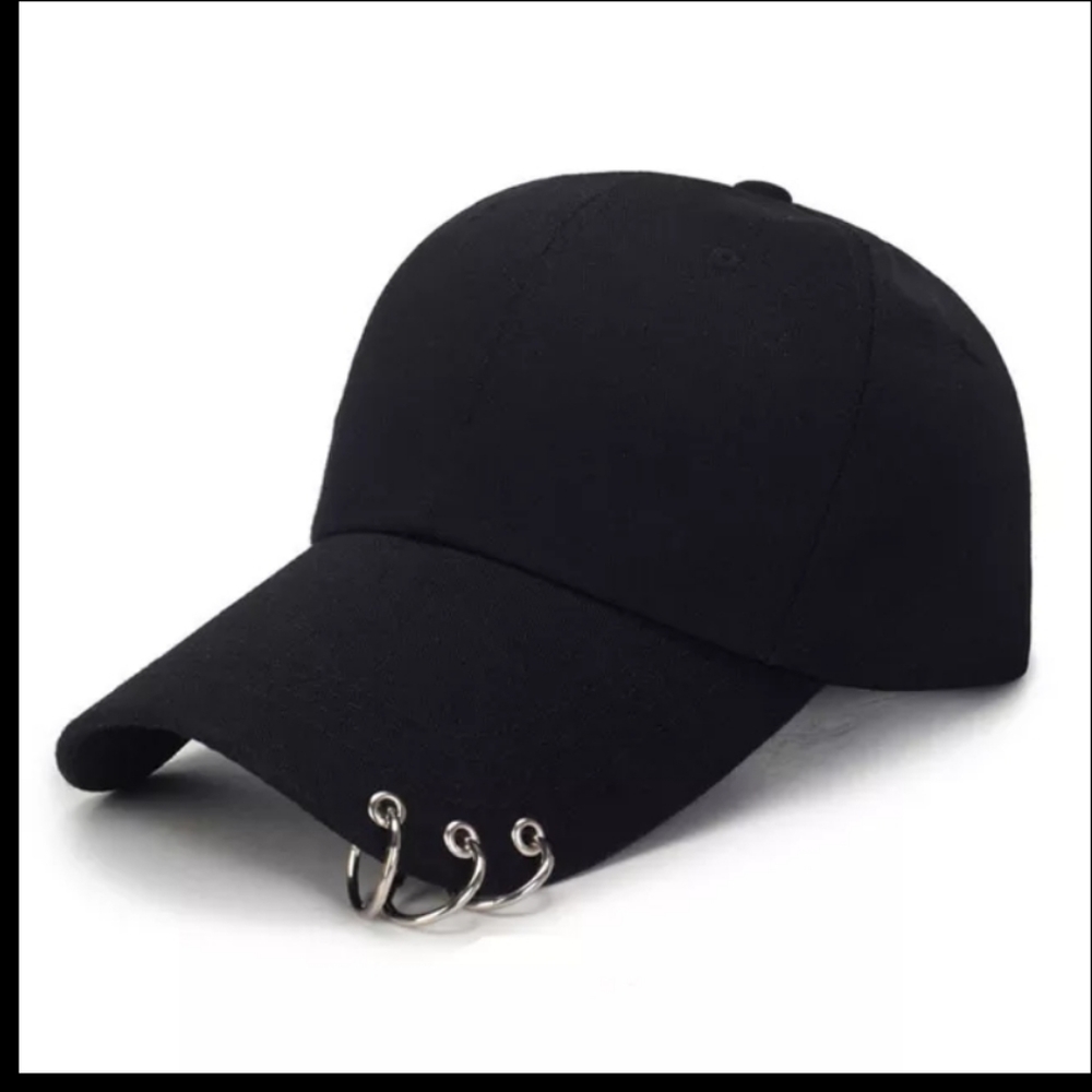 Punk pierced baseball cap